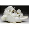 Image 1 : JADE CARVING OF A DUCK.