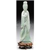 Image 1 : JADE FIGURE ON STAND.