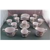 Image 1 : 24 Spode England Bone China Afton Y8212 Tea Service Set