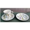 Image 2 : 24 Spode England Bone China Afton Y8212 Tea Service Set