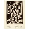 Image 2 : Kostabi - Oepdipus of Mother Knows Best 1989 Print