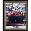 Image 1 : Star Trek Voyager Cast Signed Framed Photo w/COA