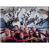 Image 2 : Star Trek Voyager Cast Signed Framed Photo w/COA