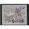 Image 1 : Wayne Ensrud Signed Proof Print Piazza Navonna Italy