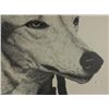 Image 2 : Joe Dean Pithius Original Drawing Greyhound Dog -Framed