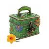 Image 1 : Decorative Floral Trinket Box