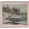 Image 1 : Wayne Cooper Signed Artist Proof Print Deer in Winter