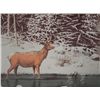 Image 2 : Wayne Cooper Signed Artist Proof Print Deer in Winter
