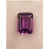 Image 1 : DAZZLING 11.50 CT CERTIFIED ROYAL PURPLE AMETHYST