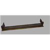 Image 1 : HEAVY BRASS FIREPLACE FENDER