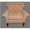 Image 1 : PAIR OF UPHOLSTERED REGENCY STYLE ARMCHAIRS