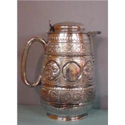 SHEFFIELD SILVER COVERED PITCHER
