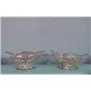 Image 1 : PAIR OF ENGLISH SILVER CANDY DISHES