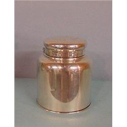STERLING "TIFFANY" TRAVELING INKWELL