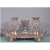 Image 1 : SHEFFIELD SILVER INKSTAND