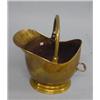 Image 1 : BRASS HELMET SHAPED COAL BUCKET