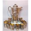 Image 1 : THIRTEEN PIECE ORIENTAL SILVER WATER SET