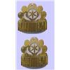 Image 1 : PAIR OF BRASS WALL POCKETS