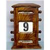 Image 1 : WOODEN CALENDAR