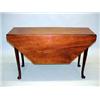 Image 1 : ENGLISH QUEEN ANNE GATE LEG DROP LEAF TABLE