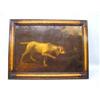 Image 1 : FRAMED OIL ON CANVAS OF A DOG