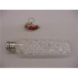 TWO CUT GLASS PERFUMES