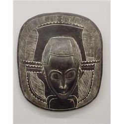 CARVED WOODEN AFRICAN MASK