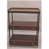 Image 1 : ENGLISH STYLE SHELVES WITH TWO DRAWERS
