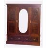 Image 1 : ORNATELY CARVED BREAKDOWN ARMOIRE
