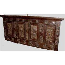 EUROPEAN CARVED ARCHITECTURAL PANEL