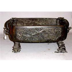 ORIENTAL BRONZE PLANTER