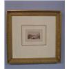 Image 1 : FRAMED WATERCOLOR MINIATURE