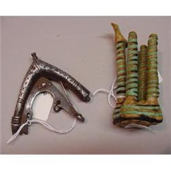 TWO AFRICAN CONTAINERS
