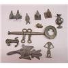 Image 1 : TEN ASHANTI CIRE PERDUE BRONZE GOLD WEIGHTS