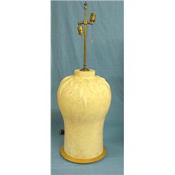 PAIR OF CERAMIC LAMPS