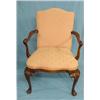 Image 1 : QUEEN ANNE STYLE ARMCHAIR