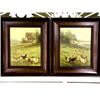 Image 1 : PAIR OF OILS ON ARTIST BOARD