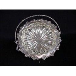 HEAVY SILVER PLATE BASKET