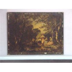 FRAMED PICTURE ON BOARD