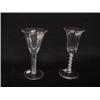 Image 1 : TWO BLOWN GLASS WINES