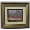 Image 1 : Original Oil ''Little Bitty Sunset'' by Shackleford
