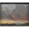 Image 2 : Original Oil ''Little Bitty Sunset'' by Shackleford