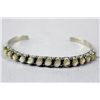 Image 1 : Zuni Sterling & Mother-of Pearl Bracelet - C. Walela