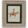 Image 1 : Framed Matted Print ''A Cheyenne Buck''-F.Remington