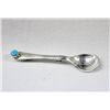 Image 1 : Navajo Sterling Silver & Turquoise Spoon Pin