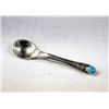 Image 2 : Navajo Sterling Silver & Turquoise Spoon Pin