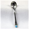 Image 3 : Navajo Sterling Silver & Turquoise Spoon Pin