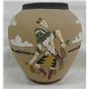 Image 2 : Navajo Sand Painted Pottery Jar