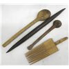 Image 2 : 4 Vintage Wooden Tools