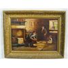 Image 1 : Antique Oil Painting on Board  by W. Aldows